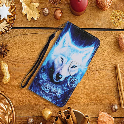 Coloured Drawing Pattern Horizontal Flip PU Leather Case with Holder & Card Slots & Wallet & Lanyard, For Samsung Galaxy A01, For Samsung Galaxy A10 / M10, For Samsung Galaxy M11 / A11