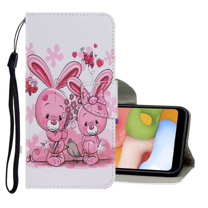 Coloured Drawing Pattern Horizontal Flip PU Leather Case with Holder & Card Slots & Wallet & Lanyard, For Samsung Galaxy A01, For Samsung Galaxy A10 / M10, For Samsung Galaxy M11 / A11