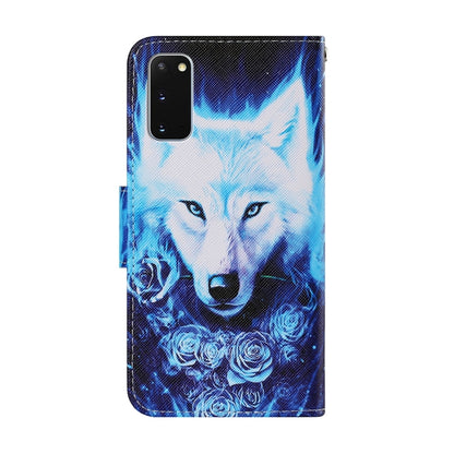 Coloured Drawing Pattern Horizontal Flip PU Leather Case with Holder & Card Slots & Wallet & Lanyard, For Samsung Galaxy S20, For Samsung Galaxy S20 Plus, For Samsung Galaxy S20 Ultra