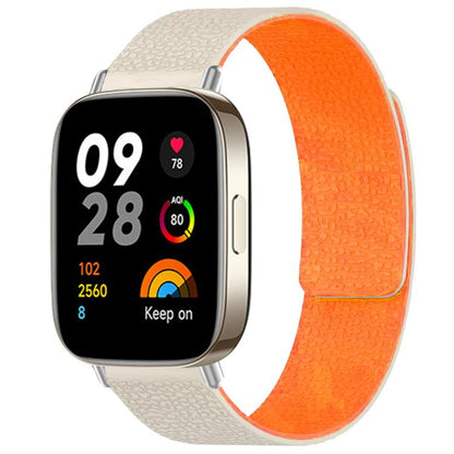 xDfind Litchi Texture Magnetic Silicone Watch Band, For Xiaomi Band 10 Pro/9 Pro/Redmi Watch 6/5/4, For Xiaomi Smart Bnad 10 / 9 / 8, For Redmi Watch 3 Active/Watch 3 Lite, For Redmi Watch 3