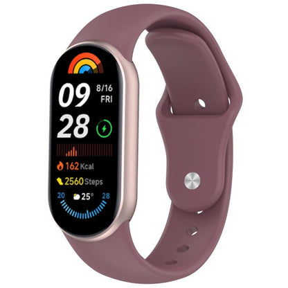 xDfind Reverse Buckle Silicone Watch Band, For Xiaomi Smart Band 10 / 9 / 8