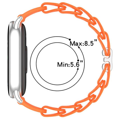xDfind Hollow Bracelet Silicone Watch Band, For Xiaomi Smart Band 10 / 9 / 8