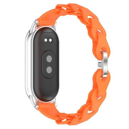 xDfind Hollow Bracelet Silicone Watch Band, For Xiaomi Smart Band 10 / 9 / 8