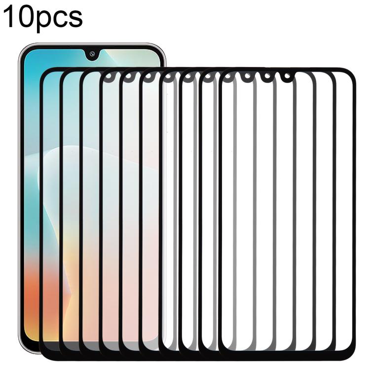 10pcs Front Screen Outer Glass Lens with OCA Optically Clear Adhesive, For Galaxy S26+ SM-S947B, For Galaxy M07 SM-M075F, For Galaxy M17 SM-M176B, For Galaxy S26 SM-S942B, For Galaxy A57 SM-A576B, For Galaxy A37 SM-A376B, For Galaxy S25 FE SM-S731B    ...