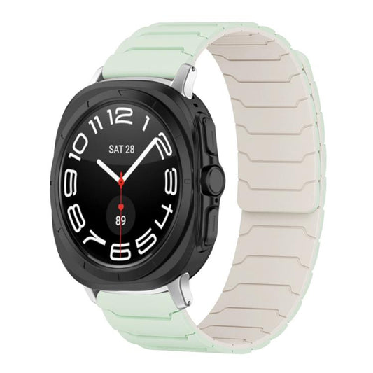 xDfind Magnetic Silicone Watch Band, For Samsung Galaxy Watch Ultra / Ultra 2025, For Samsung Galaxy Watch8 / 8 Classic, For Samsung Galaxy Watch 7 / 6 / 5 / FE