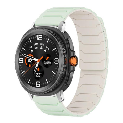 xDfind Magnetic Silicone Watch Band, For Samsung Galaxy Watch Ultra / Ultra 2025, For Samsung Galaxy Watch8 / 8 Classic, For Samsung Galaxy Watch 7 / 6 / 5 / FE