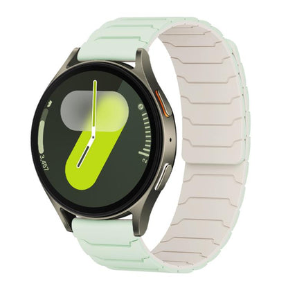 xDfind Magnetic Silicone Watch Band, For Samsung Galaxy Watch Ultra / Ultra 2025, For Samsung Galaxy Watch8 / 8 Classic, For Samsung Galaxy Watch 7 / 6 / 5 / FE
