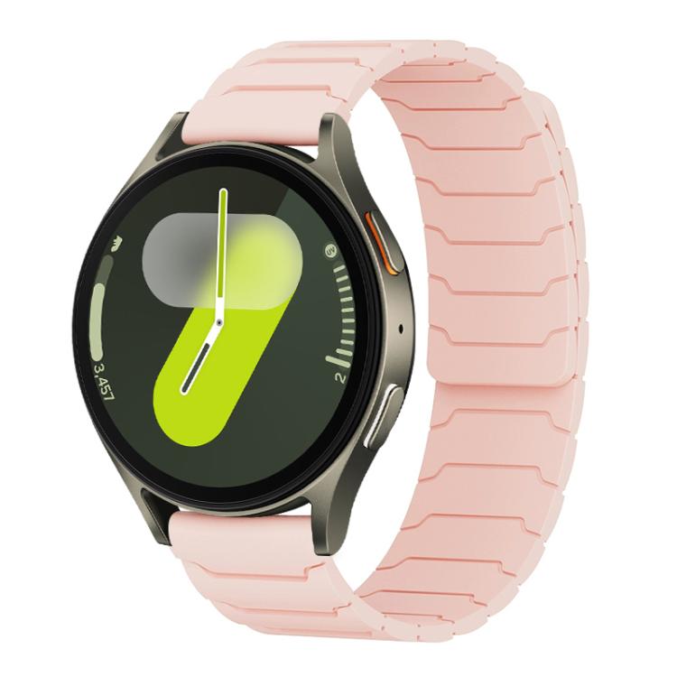 xDfind Magnetic Silicone Watch Band, For Samsung Galaxy Watch Ultra / Ultra 2025, For Samsung Galaxy Watch8 / 8 Classic, For Samsung Galaxy Watch 7 / 6 / 5 / FE