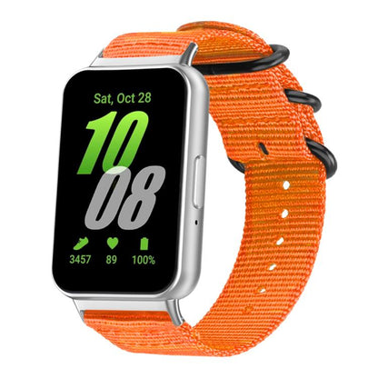 xDfind Ring Buckle Nylon Canvas Watch Band, For Samsung Galaxy Watch Ultra / Ultra 2025, For Samsung Galaxy Watch8 / 8 Classic, For Samsung Galaxy Watch 7 / 6 / 5 / FE, For Samsung Galaxy Fit3 SM-R390