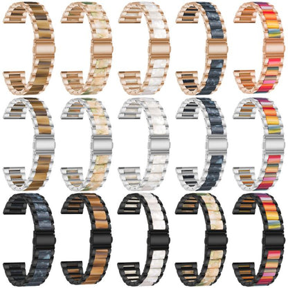 xDfind Three Beads Metal Resin Watch Band, For Redmi Watch6/5/4/Xiaomi Band 9 Pro/8 Pro, For Xiaomi Smart Band 10 / 9 / 8, For Redmi Watch 3