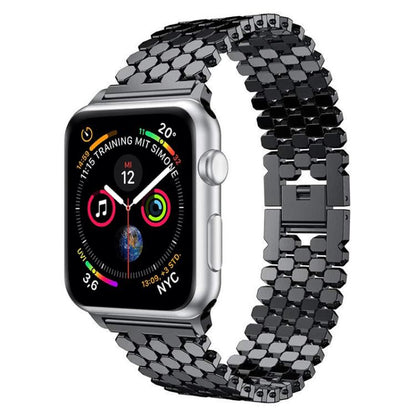 xDfind Fish Scale Texture Metal Watch Band, For Apple Watch 42 / 44 / 45 / 46 / 49mm, For Apple Watch 38 / 40 / 41 / S11 42mm