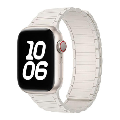xDfind I-shaped Magnetic Silicone Watch Band, For Apple Watch 42 / 44 / 45 / 46 / 49mm, For Apple Watch 38 / 40 / 41 / S10 42mm