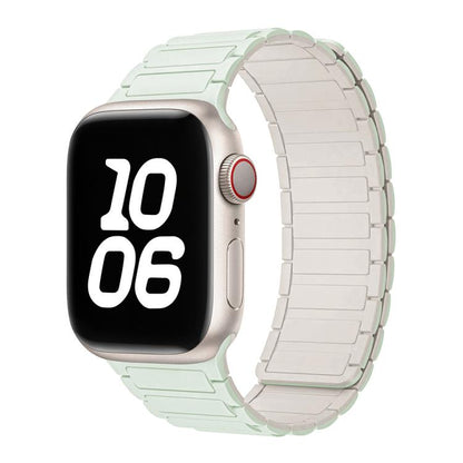 xDfind I-shaped Magnetic Silicone Watch Band, For Apple Watch 42 / 44 / 45 / 46 / 49mm, For Apple Watch 38 / 40 / 41 / S10 42mm