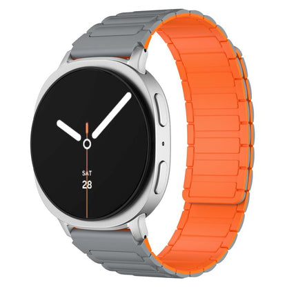 xDfind I-shaped Magnetic Silicone Watch Band, For Samsung Galaxy Watch Ultra / Ultra 2025, For Samsung Galaxy Watch8 / 8 Classic