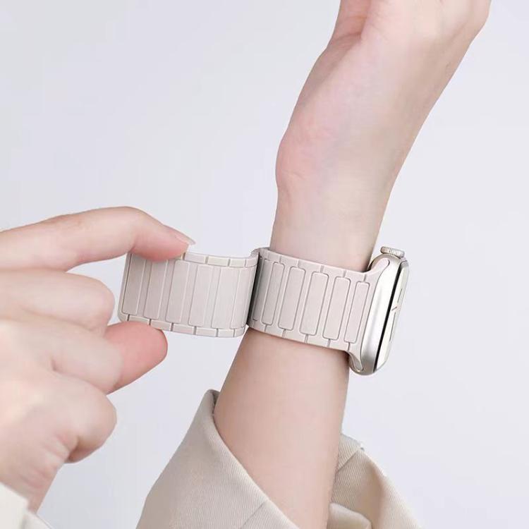 xDfind I-shaped Magnetic Silicone Watch Band, For Samsung Galaxy Watch Ultra / Ultra 2025, For Samsung Galaxy Watch8 / 8 Classic, For Samsung Galaxy Fit3 SM-R390