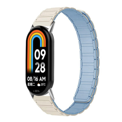 xDfind I-shaped Magnetic Silicone Watch Band, For Xiaomi Smart Band 10 / 9 / 8