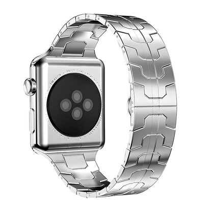 xDfind Butterfly Buckle Stainless Steel Watch Band, For Apple Watch 42 / 44 / 45 / 46 / 49mm, For Apple Watch 38 / 40 / 41 / S10 42mm