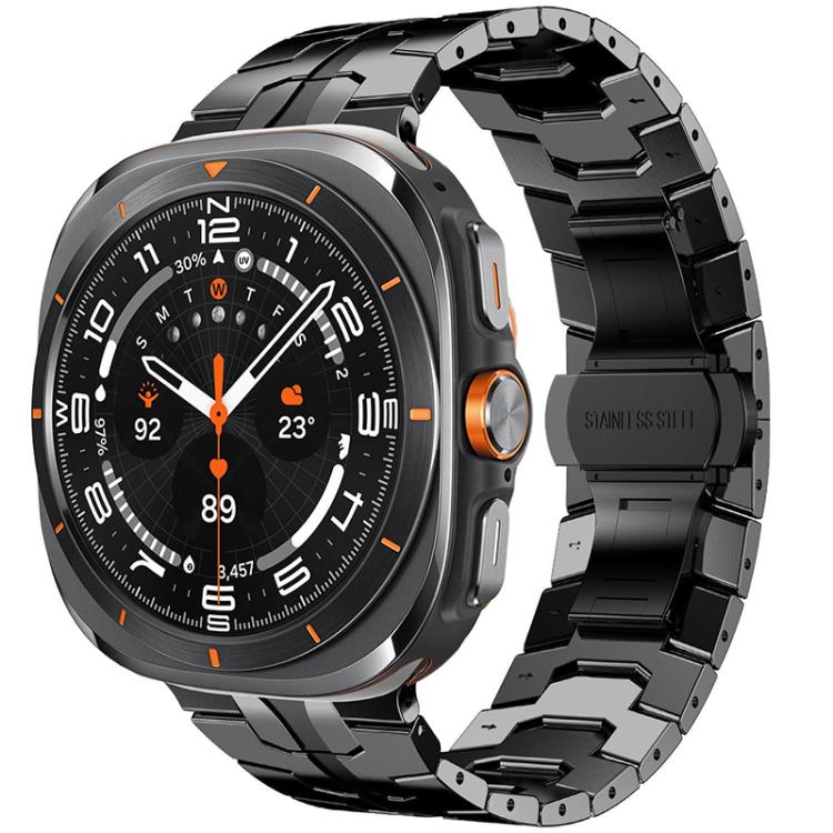 xDfind Butterfly Buckle Stainless Steel Watch Band, For Samsung Galaxy Watch Ultra / Ultra 2025, For Samsung Galaxy Watch8 / 8 Classic
