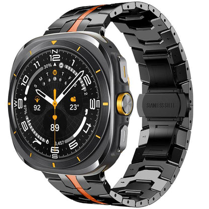 xDfind Butterfly Buckle Stainless Steel Watch Band, For Samsung Galaxy Watch Ultra / Ultra 2025, For Samsung Galaxy Watch8 / 8 Classic