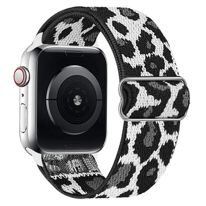 xDfind Adjustable Slide Buckle Elastic Nylon Watch Band, For Apple Watch 42 / 44 / 45 / 46 / 49mm, For Apple Watch 38 / 40 / 41 / S10 42mm