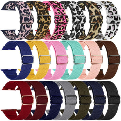 xDfind Adjustable Slide Buckle Elastic Nylon Watch Band, For Apple Watch 42 / 44 / 45 / 46 / 49mm, For Apple Watch 38 / 40 / 41 / S10 42mm