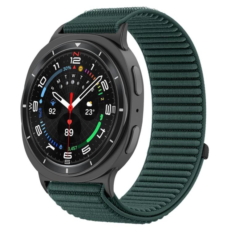 xDfind Woven Nylon Hook And Loop Fastener Watch Band, For Samsung Galaxy Watch8 / 8 Classic