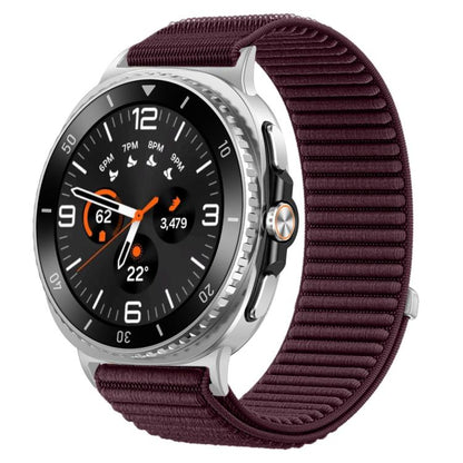 xDfind Woven Nylon Hook And Loop Fastener Watch Band, For Samsung Galaxy Watch8 / 8 Classic