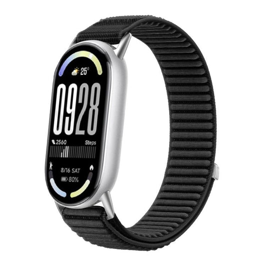 xDfind Woven Nylon Hook And Loop Fastener Watch Band, For Xiaomi Smart Band 10 / 9 / 8