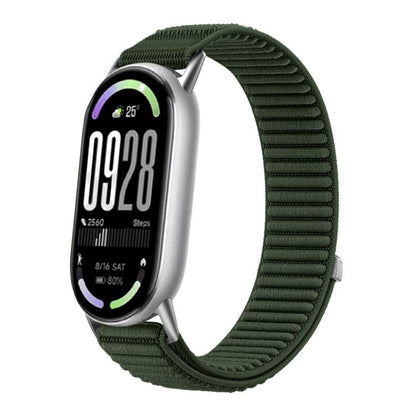 xDfind Woven Nylon Hook And Loop Fastener Watch Band, For Xiaomi Smart Band 10 / 9 / 8