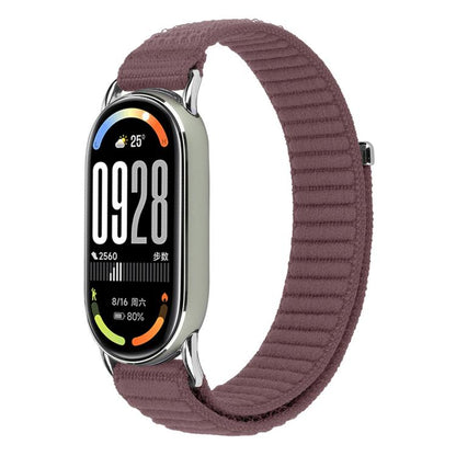 xDfind Woven Nylon Hook And Loop Fastener Watch Band, For Xiaomi Smart Band 10 / 9 / 8