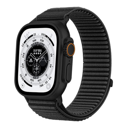 xDfind Woven Nylon Hook And Loop Fastener Watch Band, For Apple Watch 42 / 44 / 45 / 46 / 49mm, For Apple Watch 38 / 40 / 41 / S10 42mm