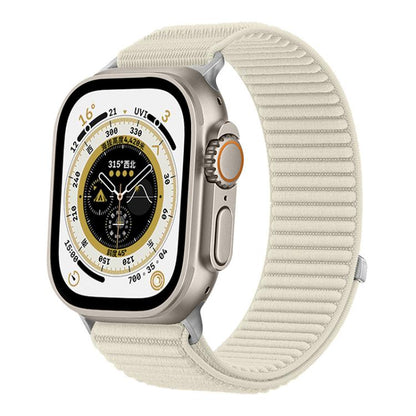 xDfind Woven Nylon Hook And Loop Fastener Watch Band, For Apple Watch 42 / 44 / 45 / 46 / 49mm, For Apple Watch 38 / 40 / 41 / S10 42mm