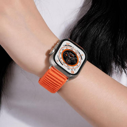 xDfind Woven Nylon Hook And Loop Fastener Watch Band, For Apple Watch 42 / 44 / 45 / 46 / 49mm, For Apple Watch 38 / 40 / 41 / S10 42mm