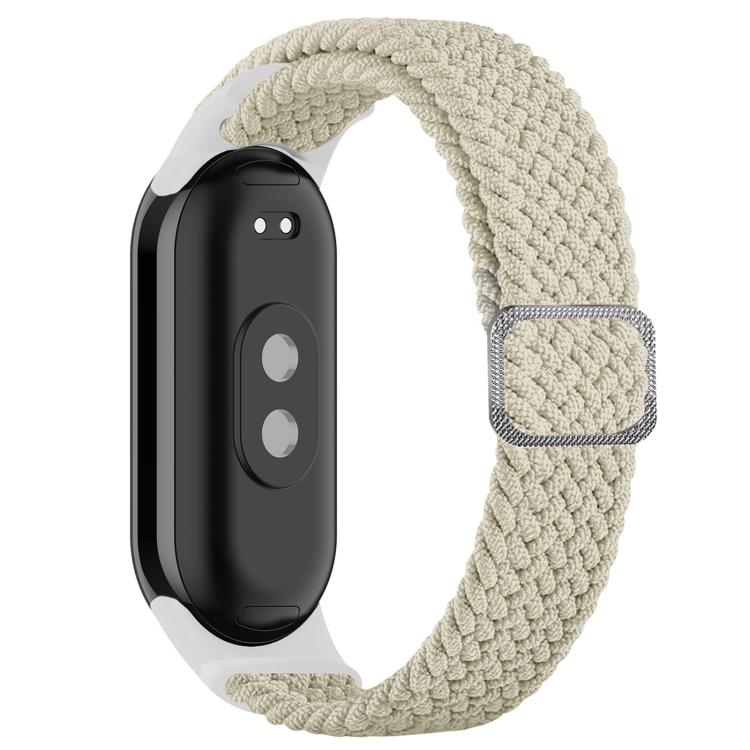 xDfind Adjustable Elastic Nylon Braided Watch Band, For Xiaomi Smart Band 10 / 9 / 8