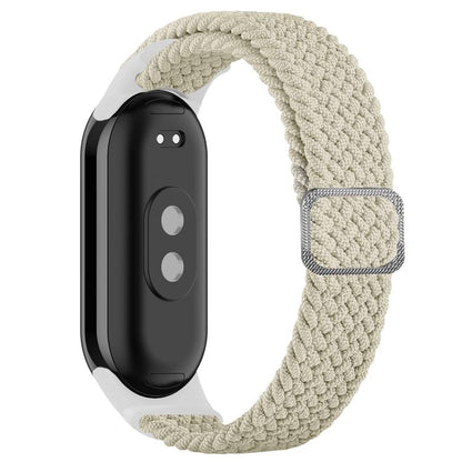 xDfind Adjustable Elastic Nylon Braided Watch Band, For Xiaomi Smart Band 10 / 9 / 8