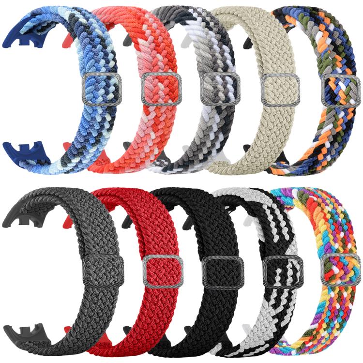 xDfind Adjustable Elastic Nylon Braided Watch Band, For Xiaomi Smart Band 10 / 9 / 8