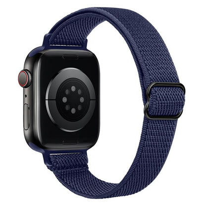 xDfind Ladder Buckle Small Waist Elastic Nylon Watch Band, For Apple Watch 42 / 44 / 45 / 46 / 49mm, For Apple Watch 38 / 40 / 41 / S10 42mm