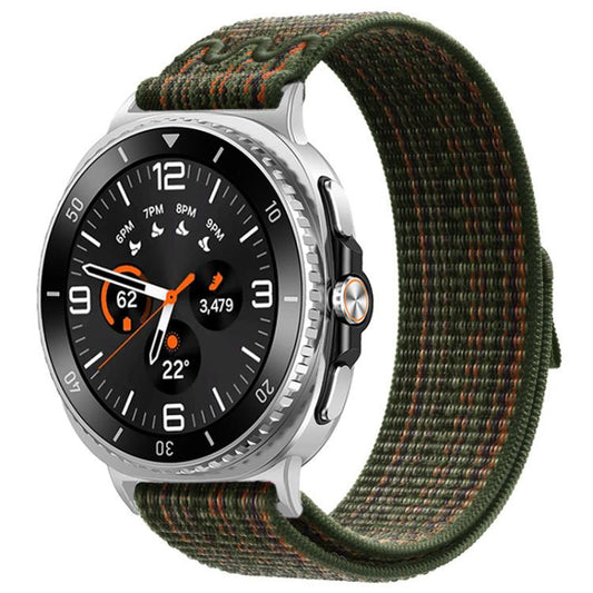 xDfind Nylon Hook and Loop Fastener Watch Band, For Samsung Galaxy Watch8 / 8 Classic