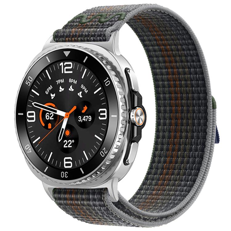 xDfind Nylon Hook and Loop Fastener Watch Band, For Samsung Galaxy Watch8 / 8 Classic
