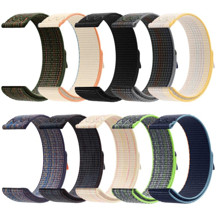 xDfind Nylon Hook and Loop Fastener Watch Band, For Samsung Galaxy Watch8 / 8 Classic