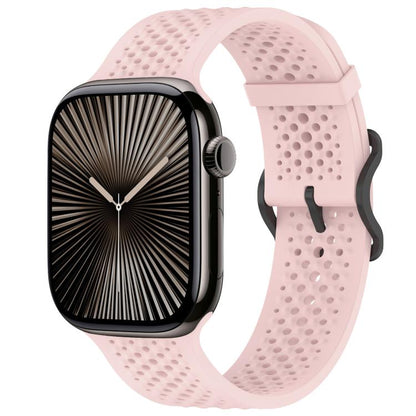 xDfind Breathable Silicone Watch Band, For Apple Watch 42 / 44 / 45 / 46 / 49mm, For Apple Watch 38 / 40 / 41 / S10 42mm