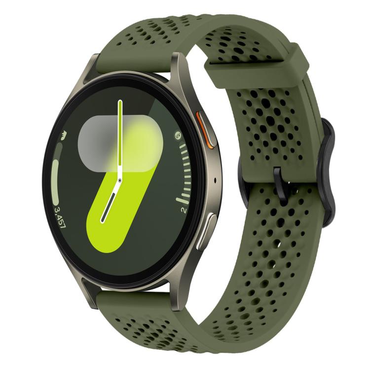xDfind Breathable Silicone Watch Band, For Samsung Galaxy Watch Ultra / Ultra 2025, For Samsung Galaxy Watch8 / 8 Classic, For Samsung Galaxy Watch 7 / 6 / 5 / FE
