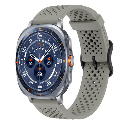 xDfind Breathable Silicone Watch Band, For Samsung Galaxy Watch Ultra / Ultra 2025, For Samsung Galaxy Watch8 / 8 Classic, For Samsung Galaxy Watch 7 / 6 / 5 / FE