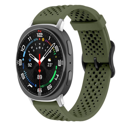 xDfind Breathable Silicone Watch Band, For Samsung Galaxy Watch Ultra / Ultra 2025, For Samsung Galaxy Watch8 / 8 Classic, For Samsung Galaxy Watch 7 / 6 / 5 / FE