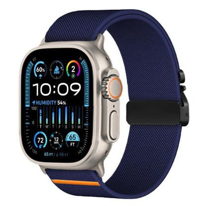 xDfind Parachute Buckle Stretch Nylon Watch Band, For Apple Watch 42 / 44 / 45 / 46 / 49mm, For Apple Watch 38 / 40 / 41 / S10 42mm