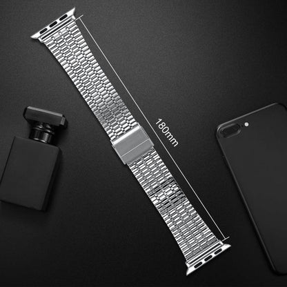 xDfind Seven Beads Buckle Stainless Steel Watch Band, For Apple Watch 42 / 44 / 45 / 46 / 49mm, For Apple Watch 38 / 40 / 41 / S10 42mm