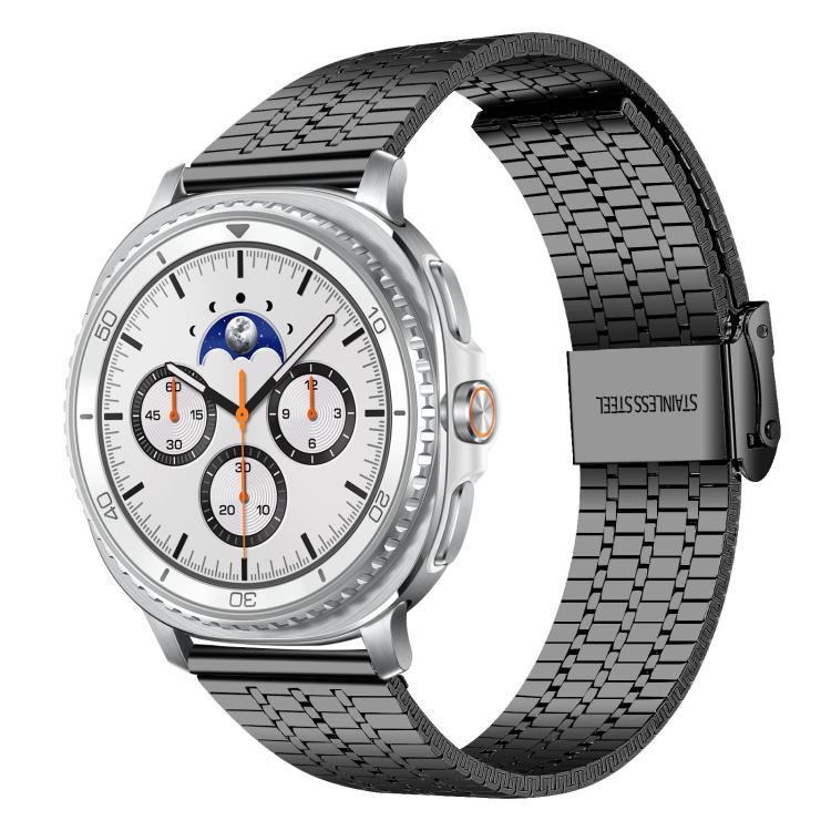 xDfind Seven Beads Buckle Stainless Steel Watch Band, For Samsung Galaxy Watch Ultra / Ultra 2025, For Samsung Galaxy Watch8 / 8 Classic, For Samsung Galaxy Watch 7 / 6 / 5 / FE
