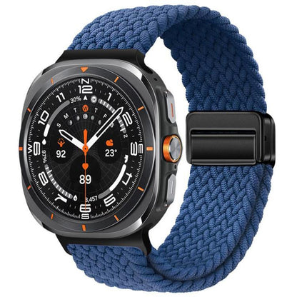 xDfind Magnetic Buckle Nylon Braid Loop Watch Band, For Samsung Galaxy Watch Ultra / Ultra 2025, For Samsung Galaxy Watch8 / Watch8 Classic