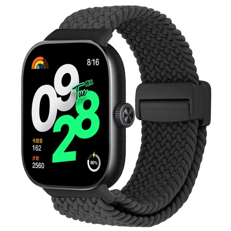 xDfind Magnetic Buckle Nylon Braid Loop Watch Band, For Xiaomi Band 9 Pro/8 Pro/Redmi Watch6/5/4