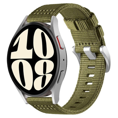 xDfind Two-section Nylon Watch Band, For Samsung Galaxy Watch Ultra / Ultra 2025, For Samsung Galaxy Watch8 / 8 Classic, For Samsung Galaxy Watch 7 / 6 / 5 / FE